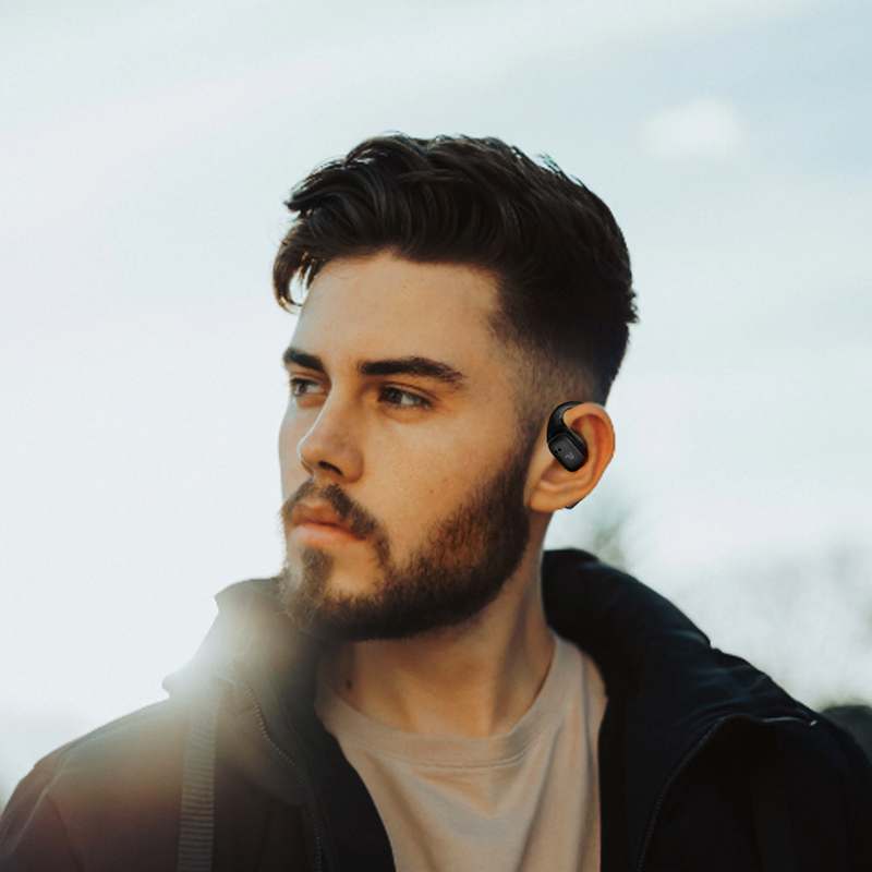 하루 종일 착용해도 편안한 오픈형 블루투스 이어폰, 피스넷 사운드핏으로 즐기세요!