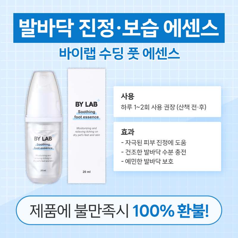 강아지 발바닥 피부를 촉촉하게! 집에서 간편하게 사용하는 발 보습제 추천