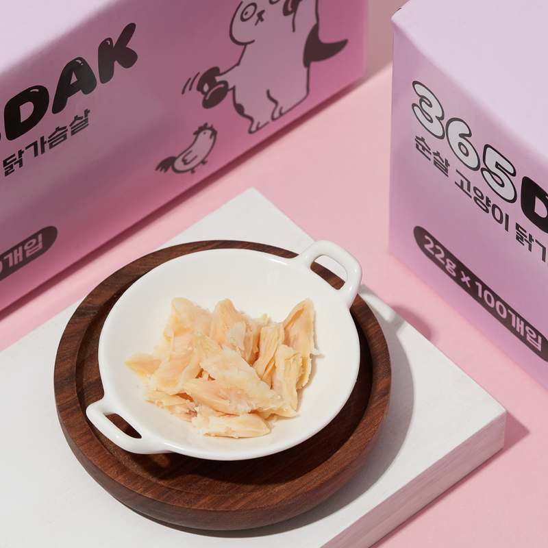 고양이 간식으로 딱! 부드러운 닭가슴살, 22g씩 100개 세트 추천