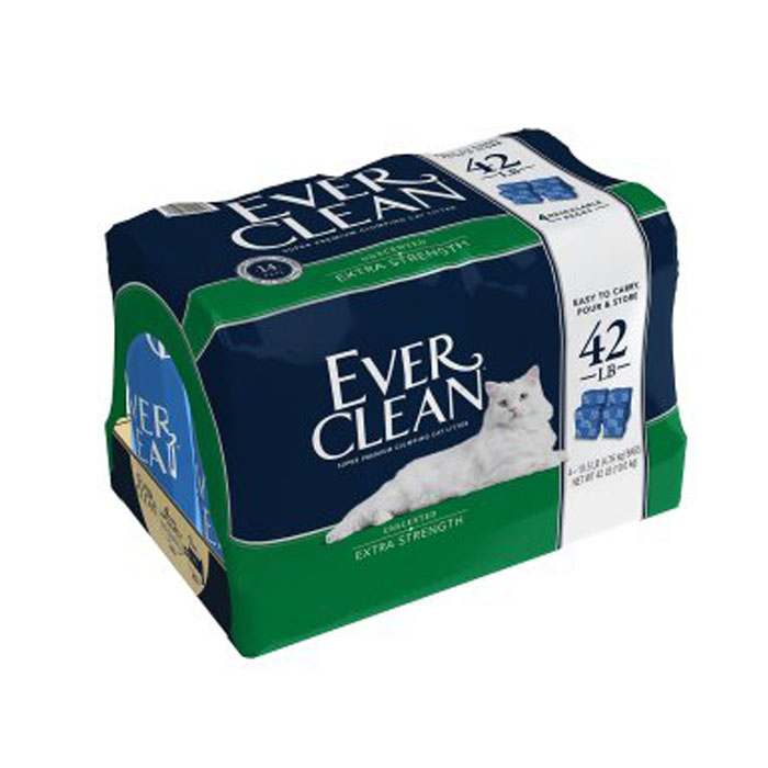 튼튼한 박스 포장으로 안전하게! 에버크린 ESUN 19kg 고양이모래 소개