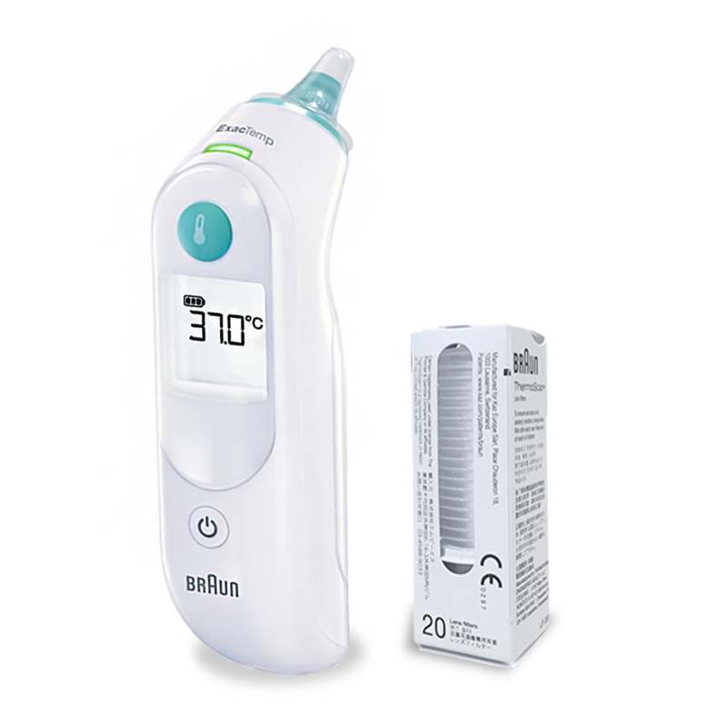 신생아 체온 측정, 이보다 더 쉬울 수 없어요! 브라운 IRT-6030 필터 포함 추천