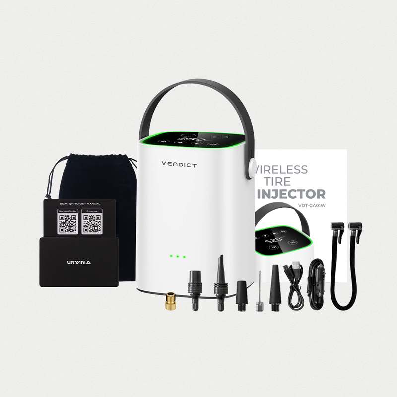 차량 타이어 공기압 체크, 간편하게 할 수 있는 휴대용 주입기 추천