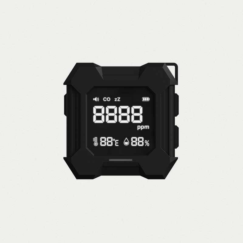 캠핑이나 집에서도 안전하게! 일산화탄소 감지기로 걱정 끝