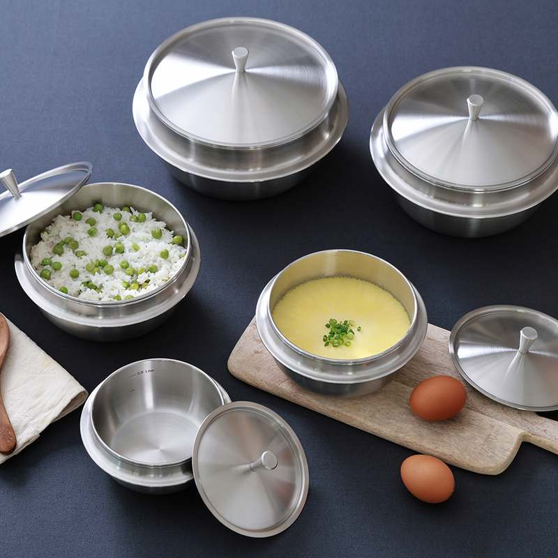 가정에서 쉽게 쓰는 통3중 인덕션 뚝배기와 스텐 냄비 추천