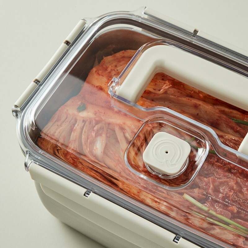 가족과 함께 쓰기 좋은 김치통, 새롭게 리뉴얼된 스텐 직사각 용기 소개