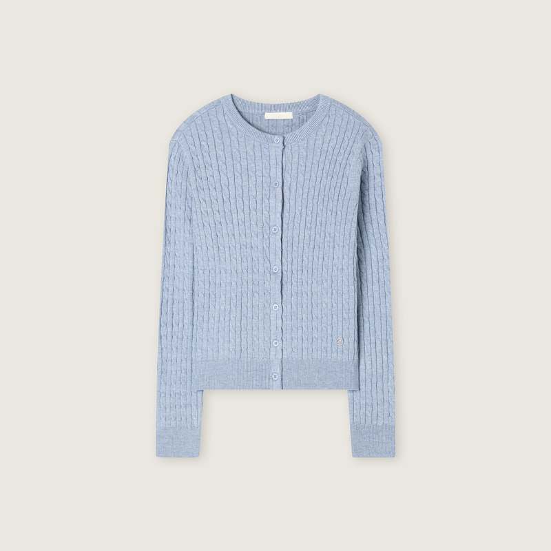 편하게 입기 좋은 케이블 가디건, 로엠 올데이 가디건 추천해요!