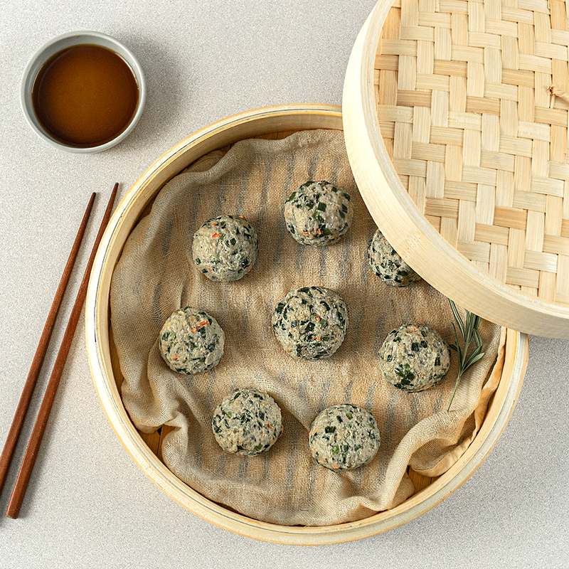 밀가루 없이 건강하게 즐기는 이베리코 굴림만두, 400g으로 맛보세요!