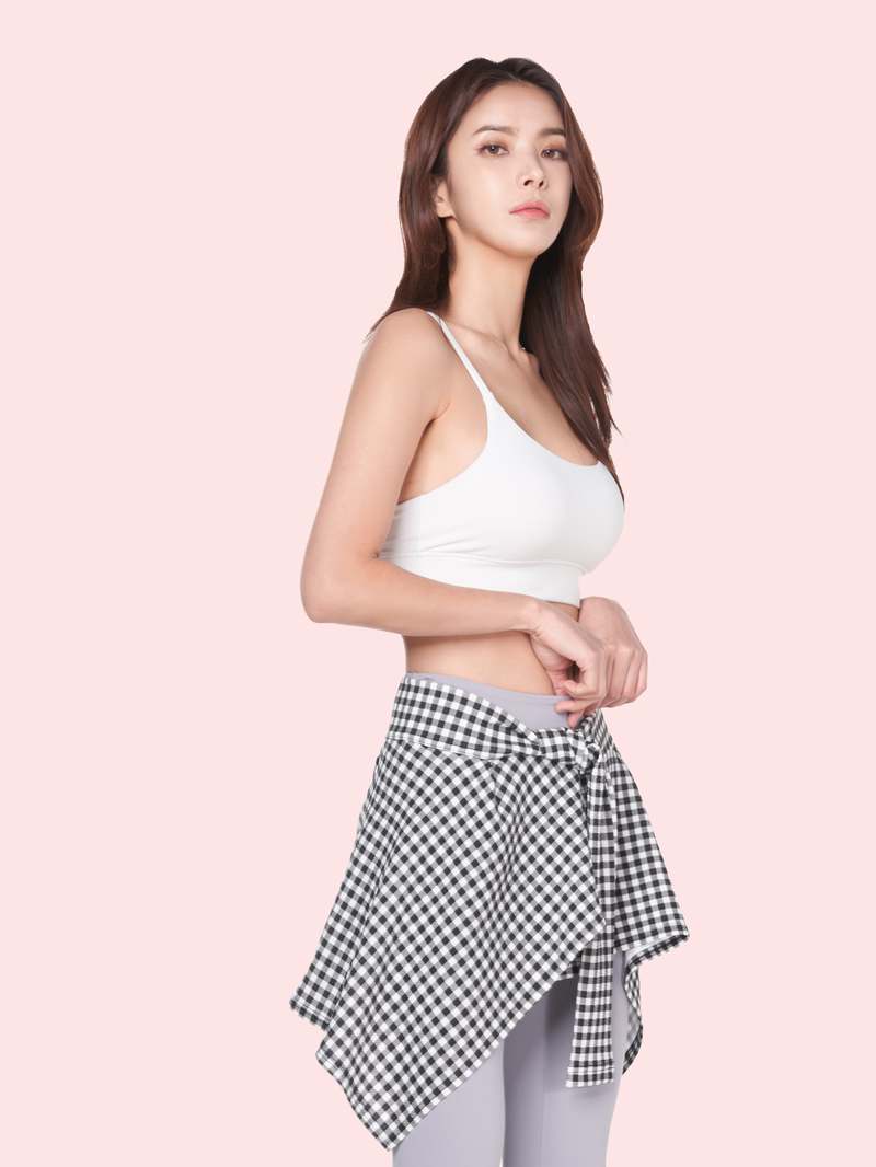 편안하게 입는 힙커버와 랩스커트, 스타일리시하게 연출하는 방법