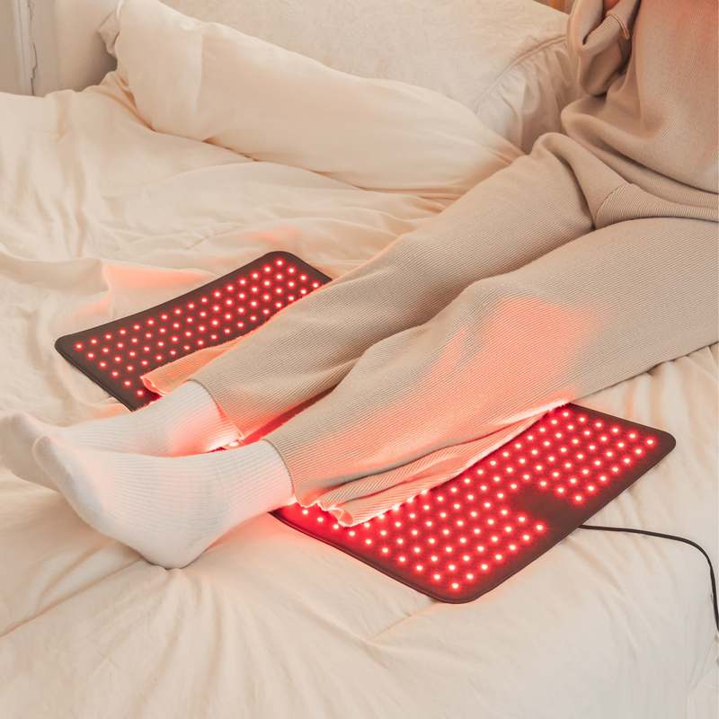 집에서 간편하게 근적외선 마사지와 온열 찜질을 즐기세요!