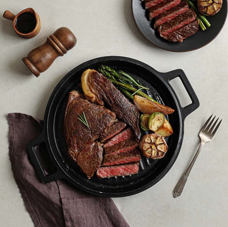 명절 선물로 딱 좋은 한우 등심 세트, 집에서 즐기기 좋은 스테이크용 고기