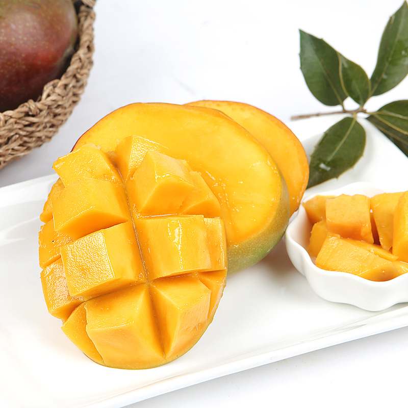 달콤하고 신선한 애플망고, 2kg 또는 4kg으로 즐기세요!