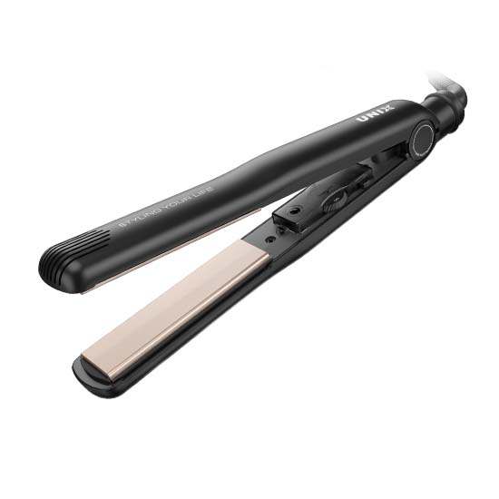 집에서 손쉽게 스타일링! 유닉스 헤어 고데기 UCI-A2521N 세라믹 코팅으로 매일 예쁘게