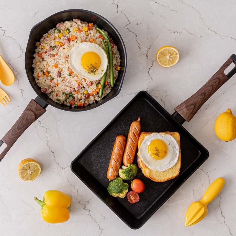 가정에서 간편하게 사용하는 사각 프라이팬 추천, 실바트 까리노 인덕션용 18cm