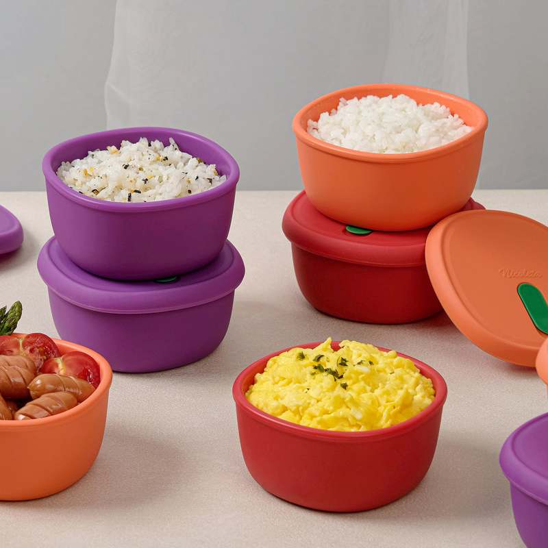 집에서 간편하게 냉동밥과 반찬을 보관하는 실리콘 용기 추천