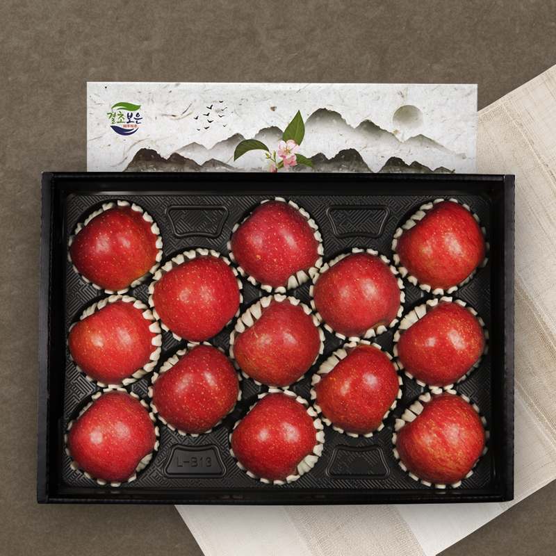 달콤한 충북 부사사과, 선물용 세트로 받아보세요!