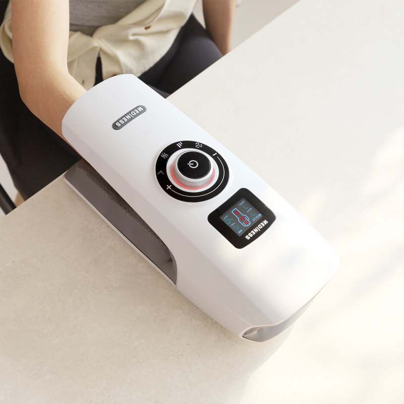 손목과 전완근을 편안하게! 무선 온열 마사지기로 피로 풀기