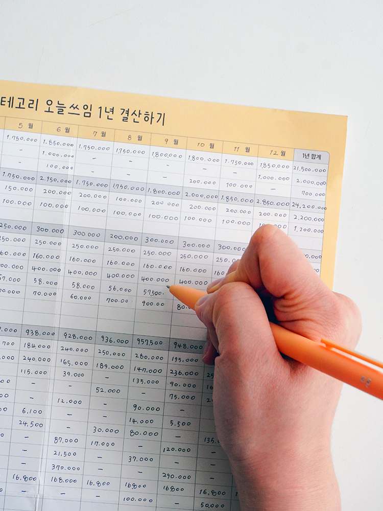 일상 속 편리한 가계부, 신혼부부도 쉽게 쓰는 금전관리 노하우