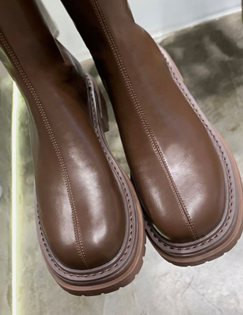 편하게 신기 좋은 제니 스타일 웨스턴 롱부츠 추천!