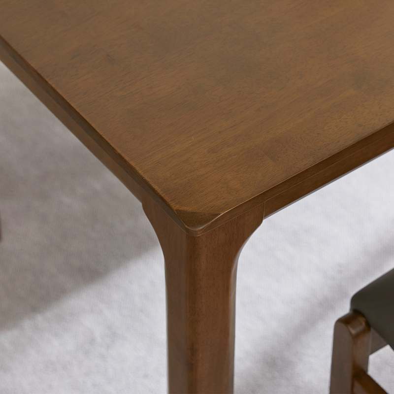 편안한 집들이 선물! 고무나무 원목으로 만든 로렌 4인용 식탁세트 추천