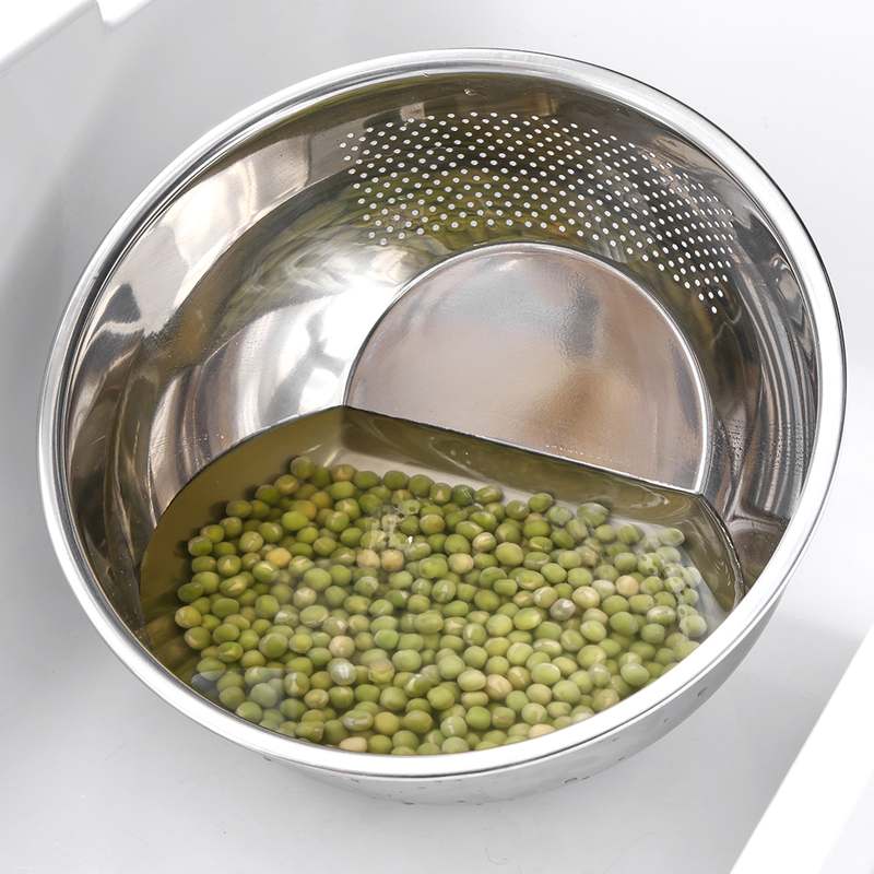 쉽고 빠르게 쌀 씻기! 스텐레스 세척볼로 간편하게 해결하는 방법