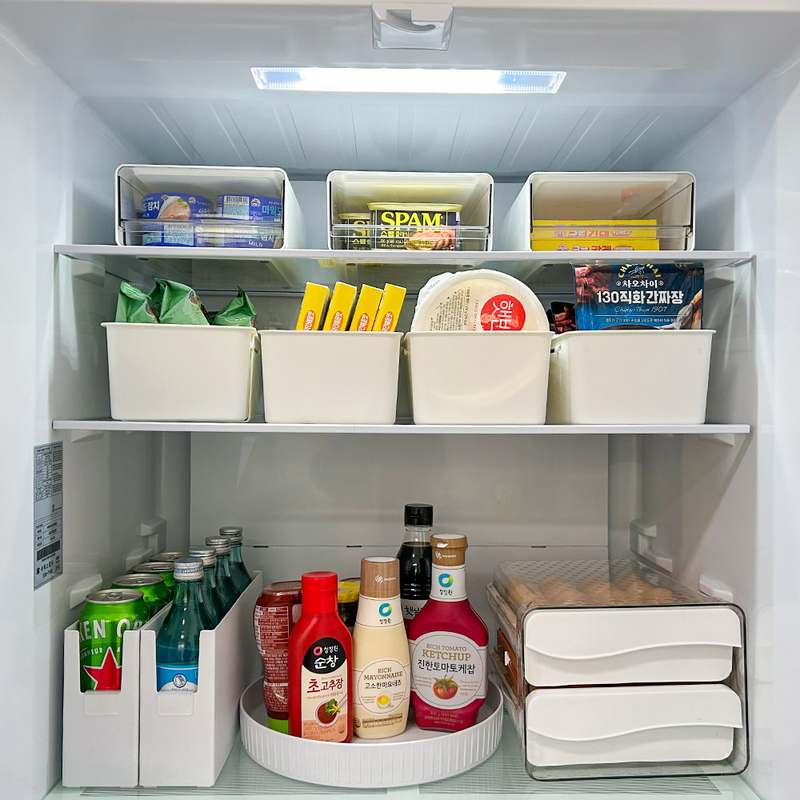 쉽고 깔끔하게 정리하는 슬라이딩 수납함, 집안 어디든 딱 맞게!