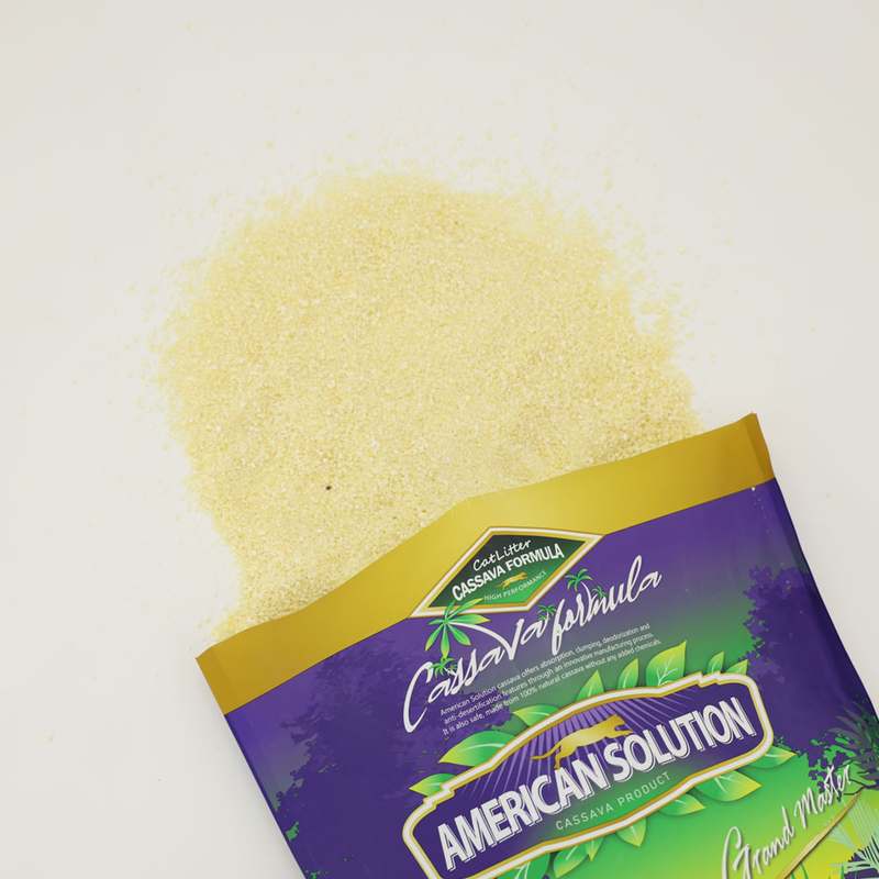 편하게 쓰는 고양이 모래, 브라질산 카사바로 만든 먼지 없는 제품 추천!