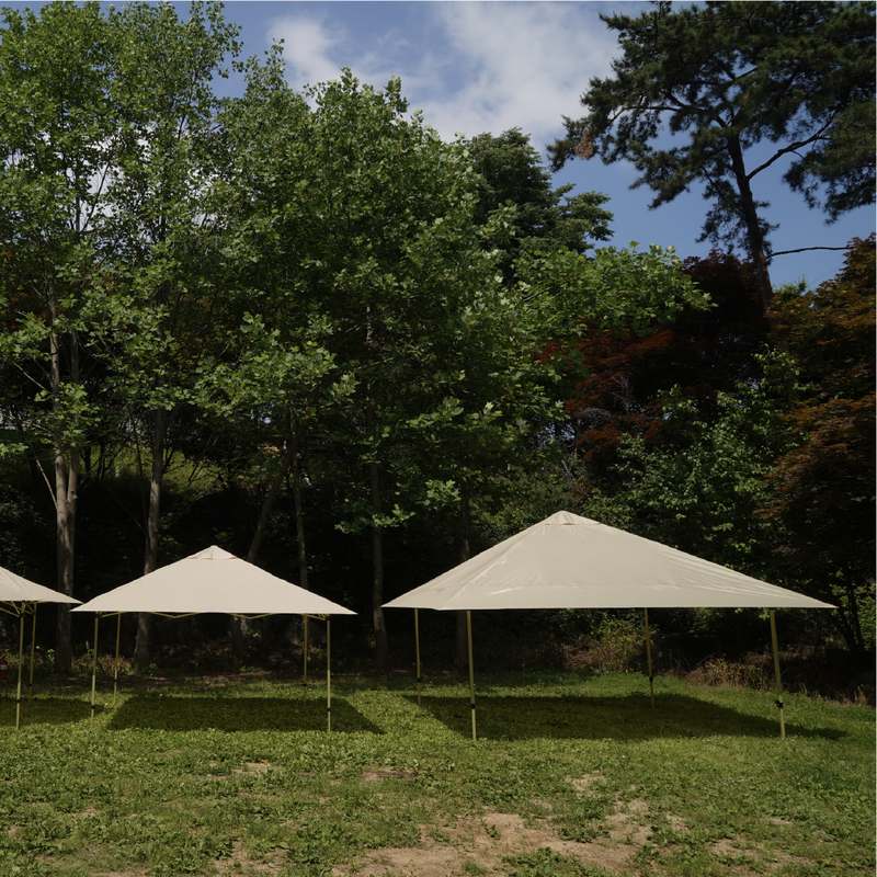 캠핑에 딱 맞는 3미터 캐노피 천막, 쉽게 설치하고 즐기세요!