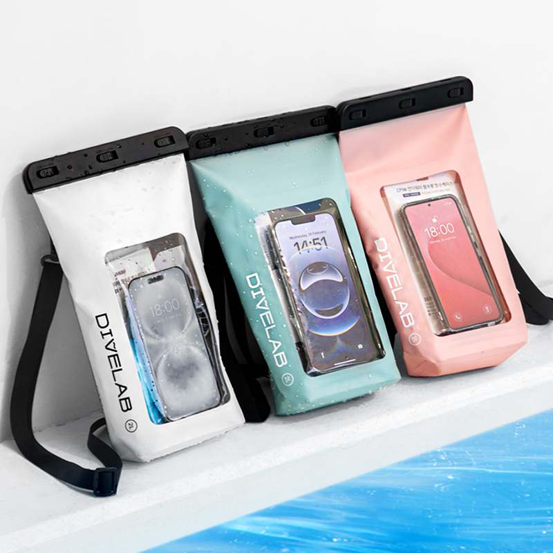 일상에서 유용한 스마트폰 방수팩, 다이브랩 3단 잠금 크로스백 추천!