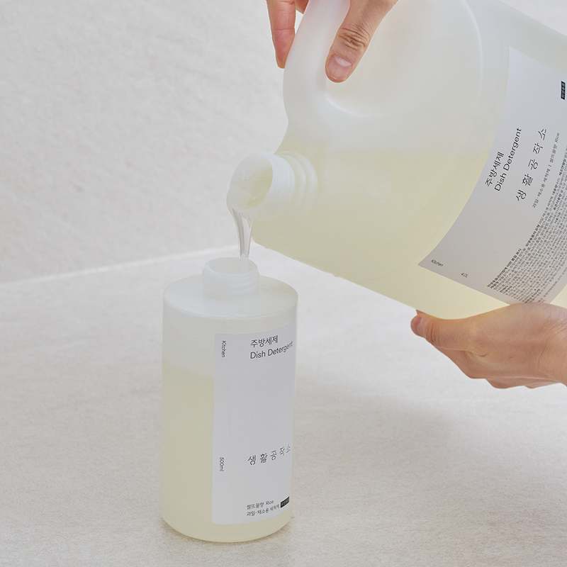 가성비 좋은 대용량 주방세제, 자몽향으로 상쾌하게 세척하세요!