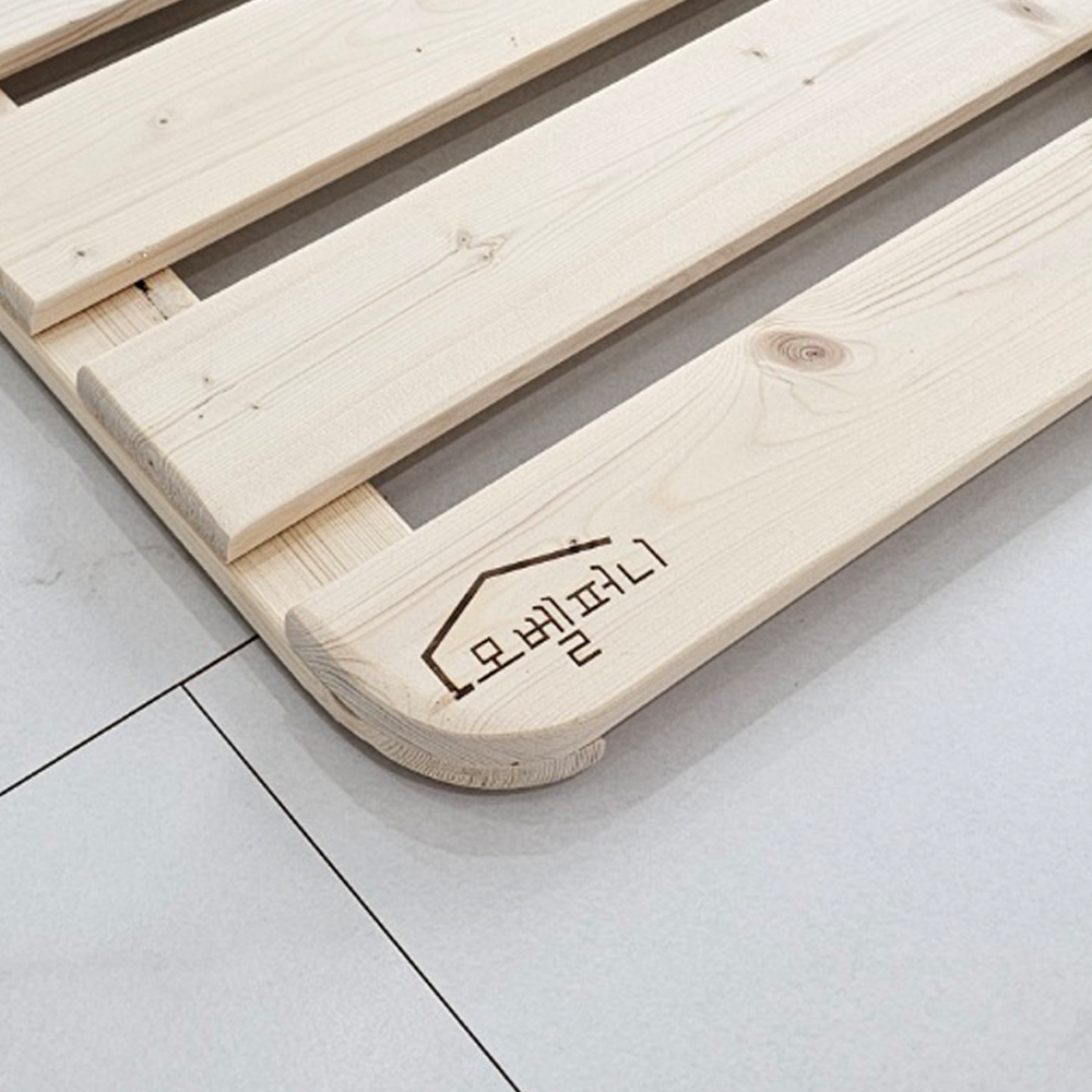 편백나무로 만든 싱글 침대 받침대, 저상형 접이식 프레임 추천!