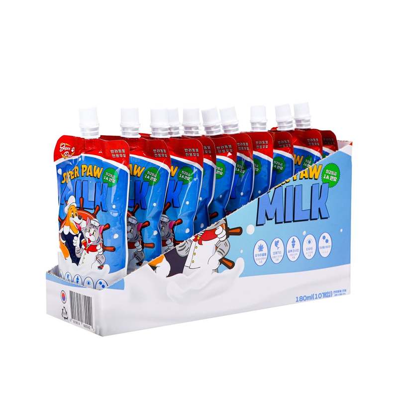 반려동물 건강을 챙기는 간편한 방법, 슈퍼포우 펫밀크 강아지와 고양이 우유