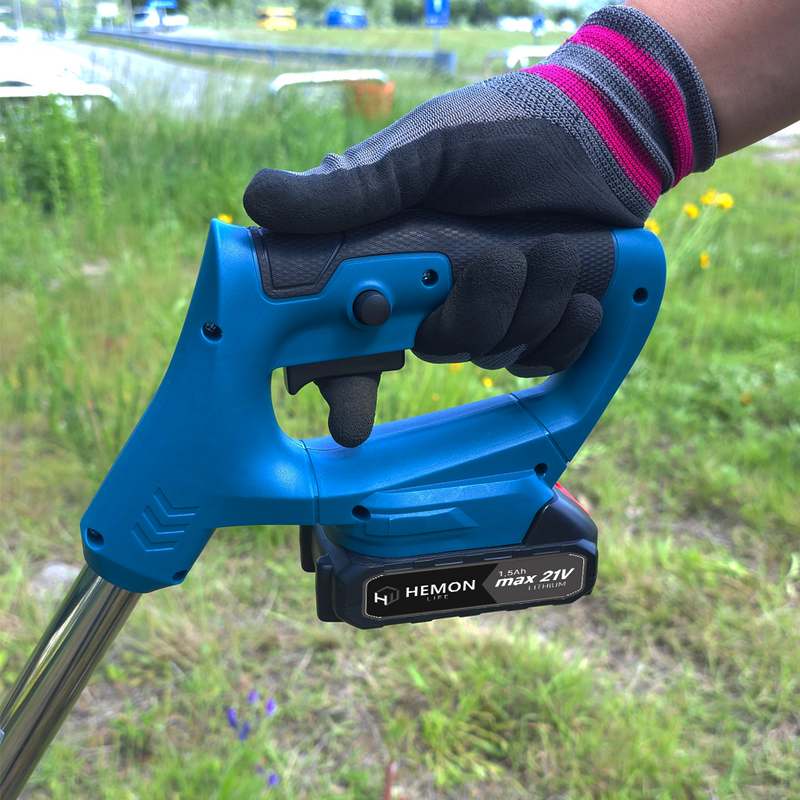 가볍고 편리한 무선 예초기, 집에서도 쉽게 정원 손질하세요!