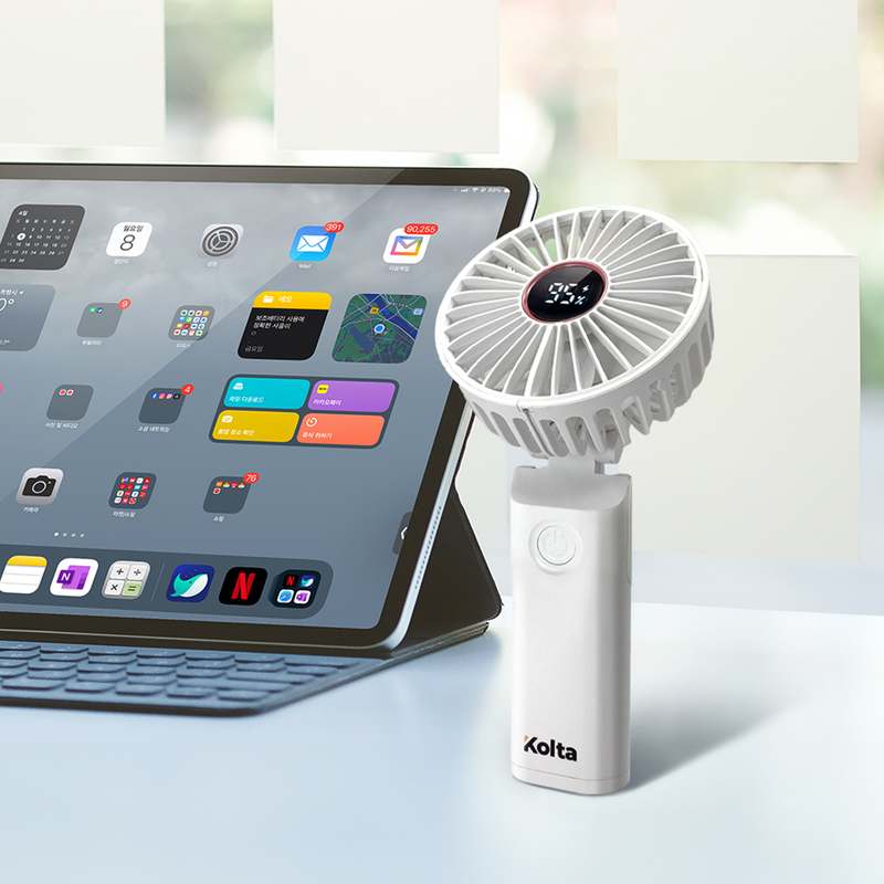가볍고 강력한 휴대용 선풍기, 여름철 필수템 추천!