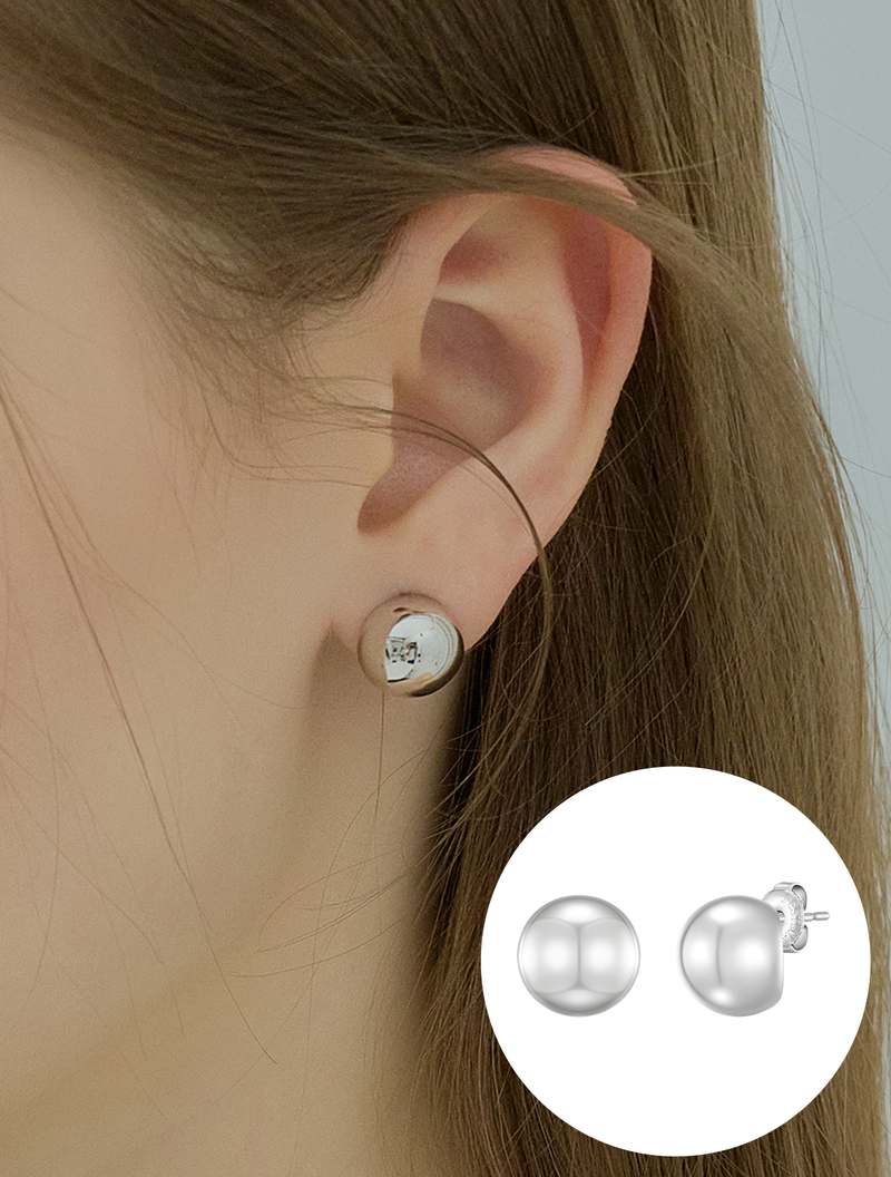 쉽고 빠르게 고르는 제이에스티나 LALA J 볼 귀걸이 2종 선택하기