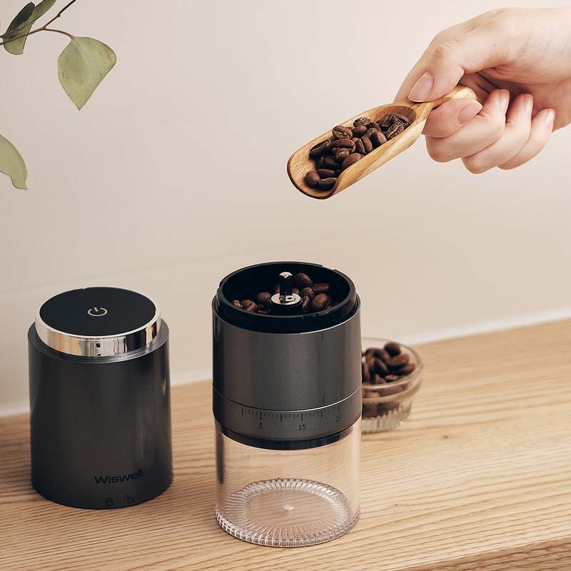 가볍고 편리한 무선 커피 그라인더, 집에서도 쉽게 사용해보세요!