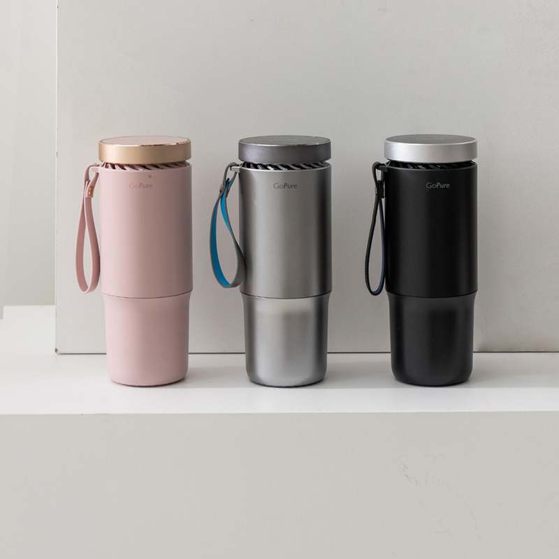 작은 크기지만 강력한 공기청정기, 집과 차 모두 깨끗하게!