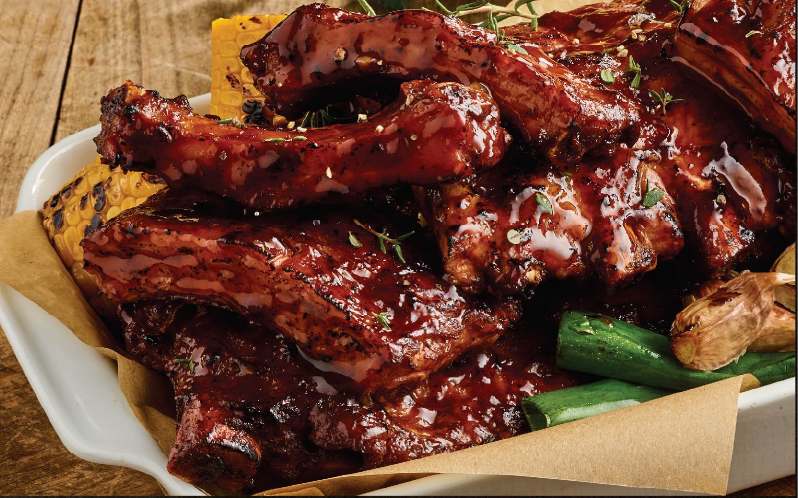 맛있고 푸짐한 애슐리 바비큐 폭립, 두 개 세트로 즐기기