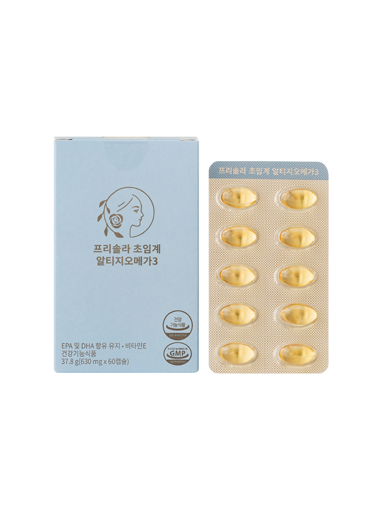 일상 속 건강 챙기기, 초임계 알티지 오메가3 식물성 캡슐로 시작하세요!