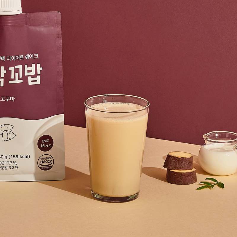 쉽고 맛있게 한 끼 해결! 고구마맛 식사대용 쉐이크 추천