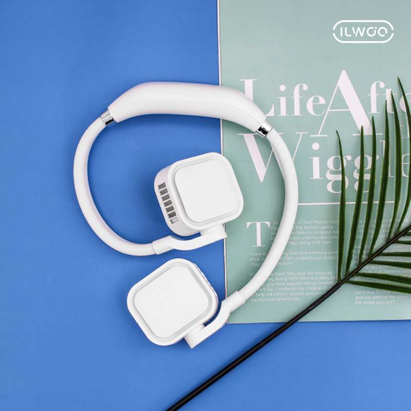 편하게 목에 걸고 다니는 휴대용 5세대 선풍기, 한번 살펴보세요!