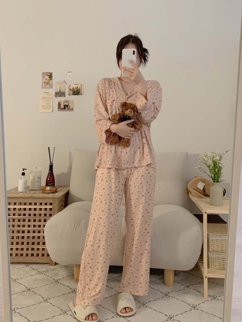 편안한 밤을 위한 귀여운 치즈 플라워 잠옷세트 추천!