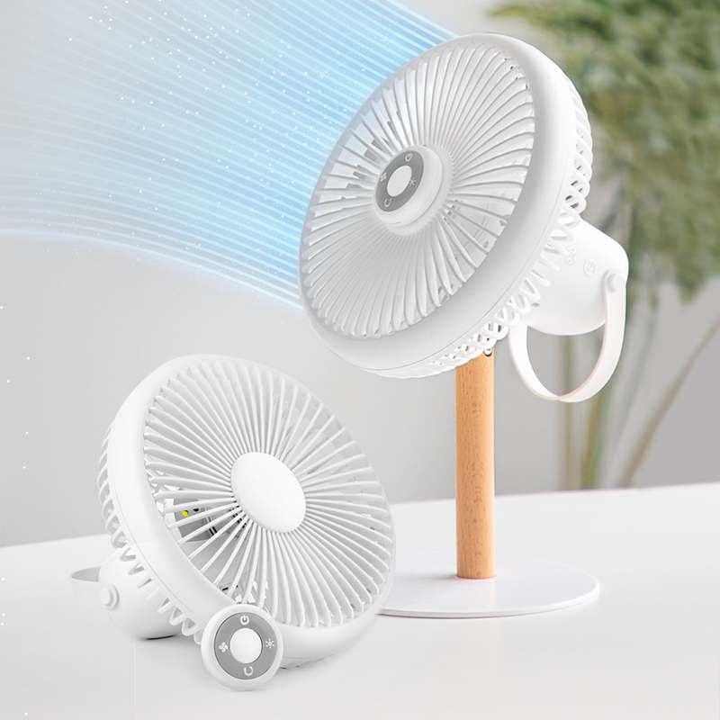 책상 위에 놓기 딱 좋은 무선 선풍기, 조용하고 실용적이에요!