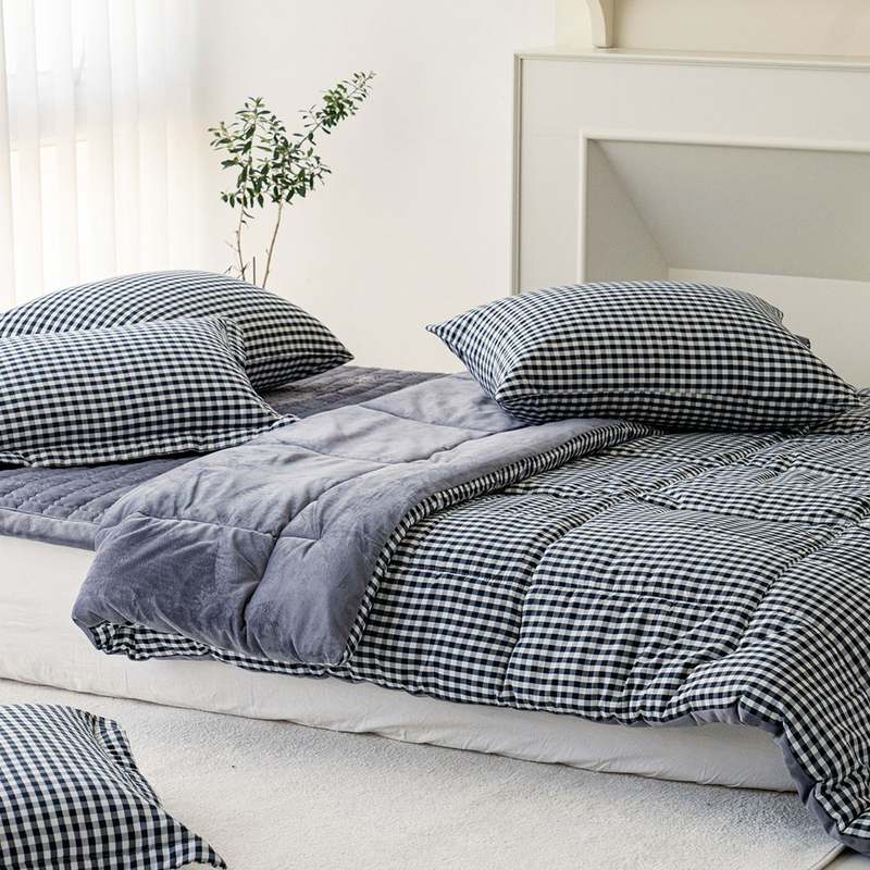 사계절 내내 따뜻하고 쾌적한 싱글침대용 차렵이불 추천!