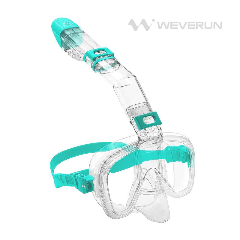 편하게 즐기는 스노클링, 이 일체형 마스크 하나면 충분해요!