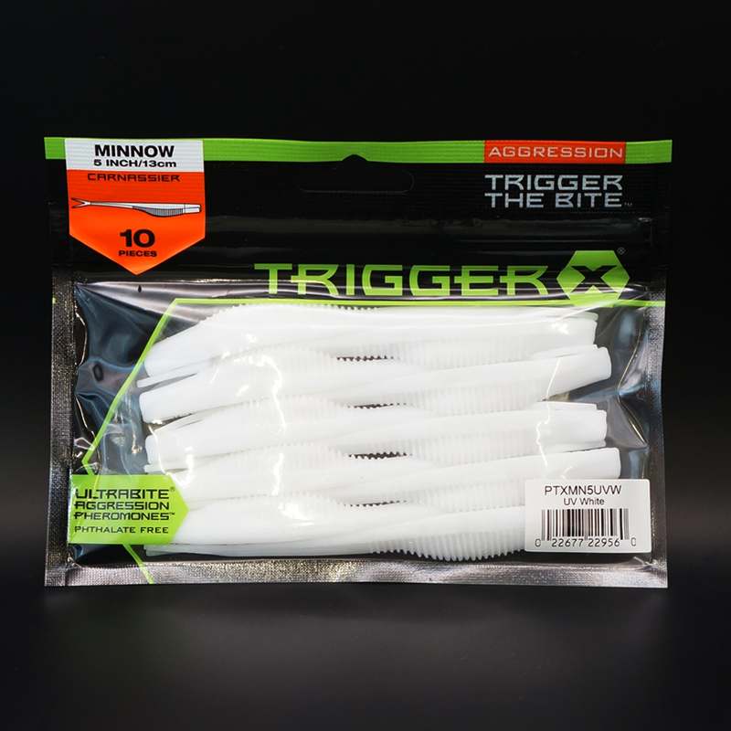 낚시할 때 딱 좋은 트리거엑스 미노우 5와 다운샷 광어웜 추천!