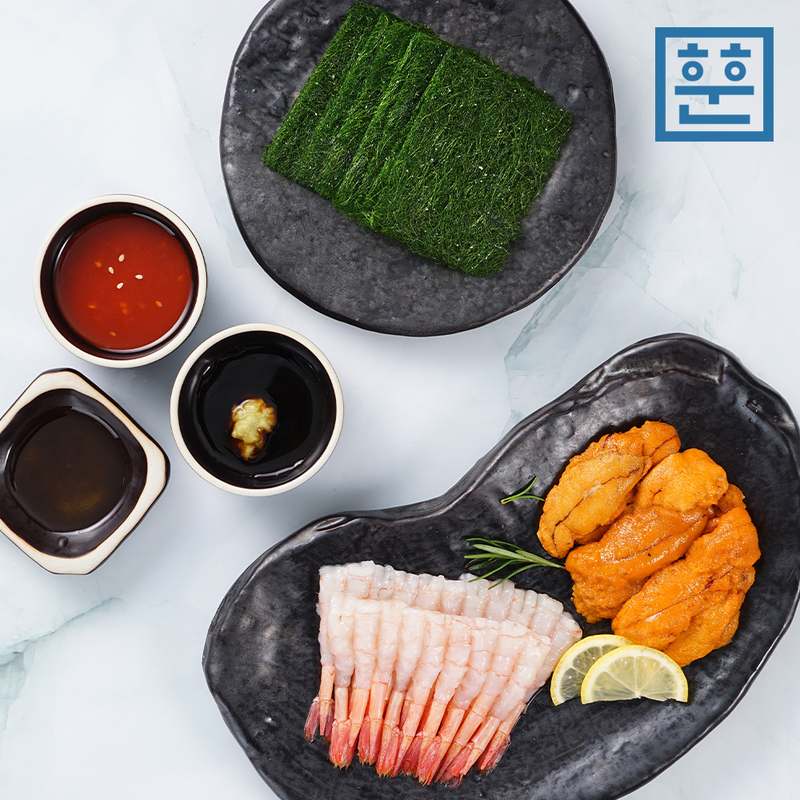 집에서 즐기는 신선한 해산물 세트, 이렇게 만들어봤어요!