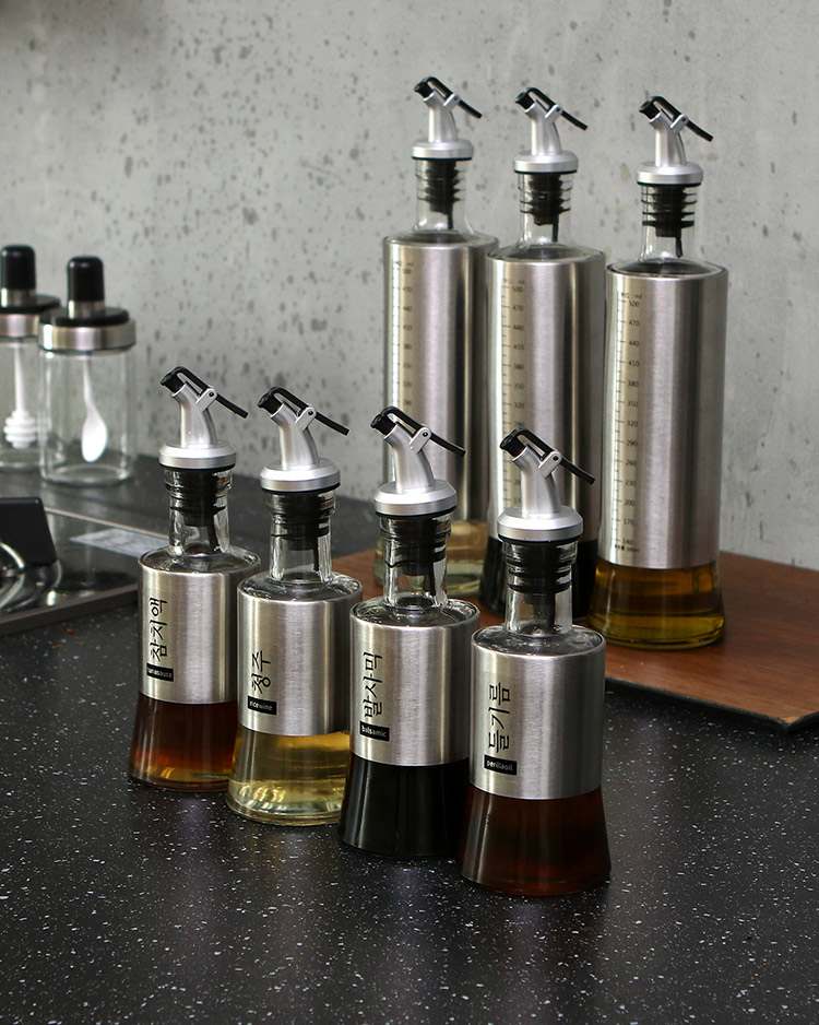 쉽고 깔끔하게 조미료를 정리하는 방법, 더쉐프 양념통세트 추천해요!