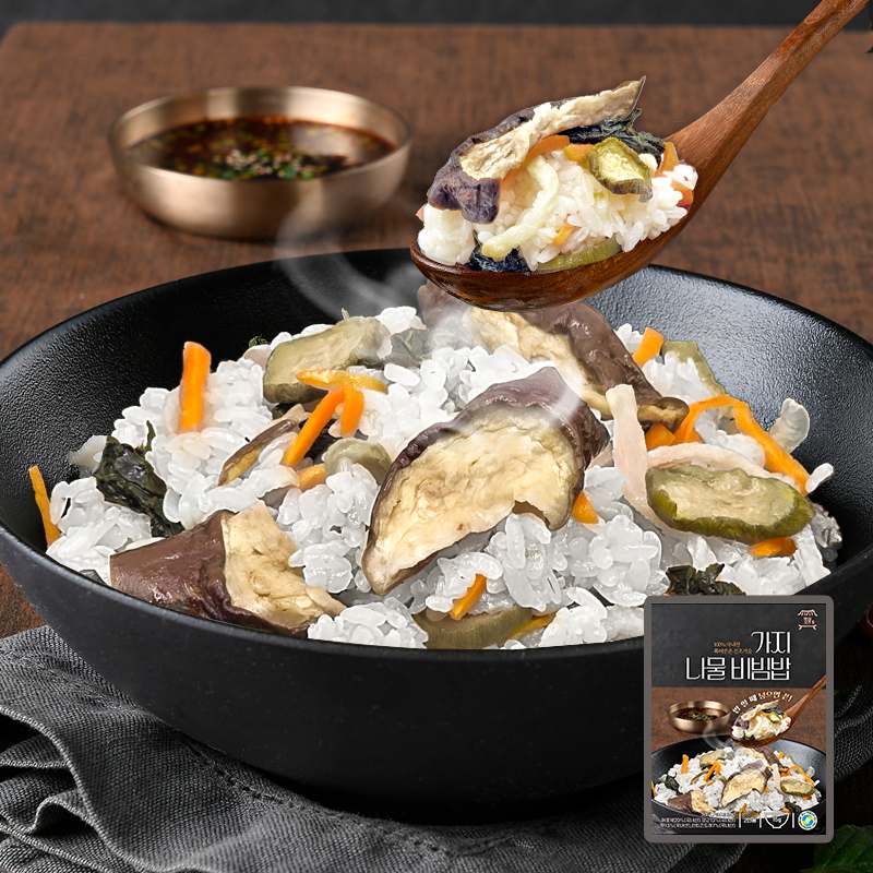 집에서 즐기는 건강한 나물 비빔밥, 신선한 국산 재료로 만들어보세요!
