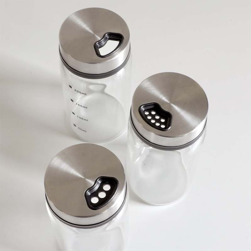 가정에서도 쉽게 쓰는 내열 유리 양념통, 깔끔하게 조절하는 방법!