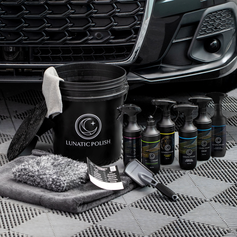 집에서 손쉽게 하는 셀프 세차, 루나틱폴리시 용품 세트로 깔끔하게!